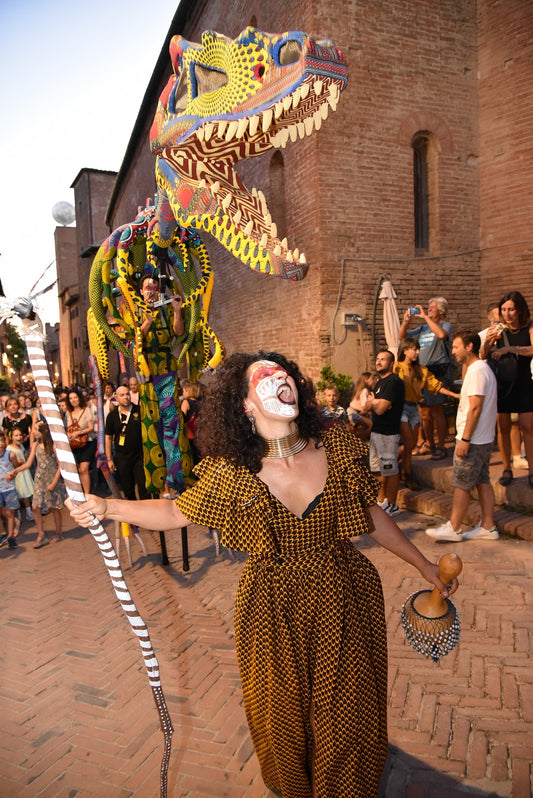 Maschera Viva “Il Cromosauro”