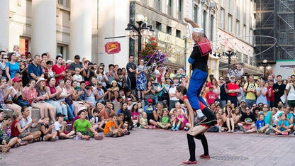 Frank Powlesland e Lea Rovero "Popeye & Oliva Show"