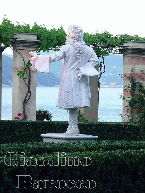Giardino Barocco  "Statue e Perfomance itineranti"